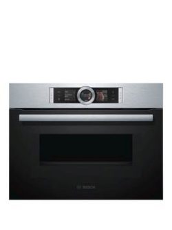 Bosch Serie 8 Cmg656Bs1B Built In Combination Microwave Oven - Brushed Steel
